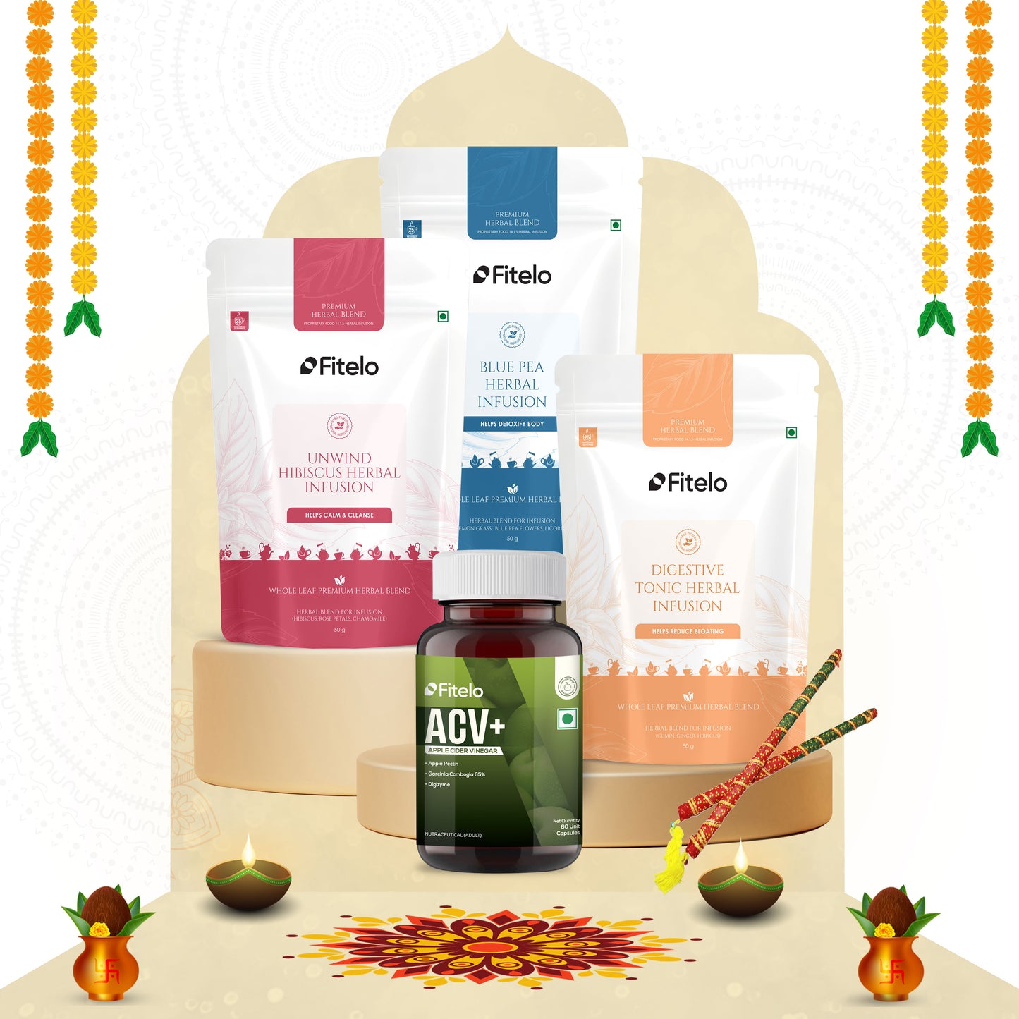 Fitelo Navratri Detox Combo | Fasting & Detox Support | 1 Month