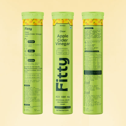 Fitty 600mg ACV Fizz | Mango