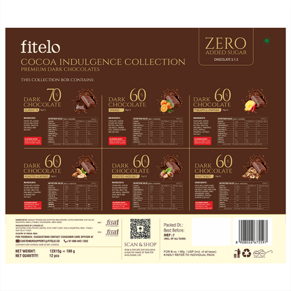 Cocoa Indulgence Collection - Limited time offer | Sugar Free Chocolates