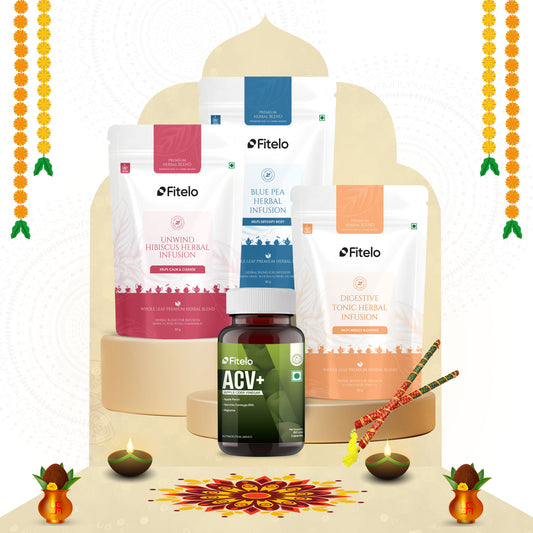 Fitelo Navratri Detox Combo | Fasting & Detox Support | 1 Month