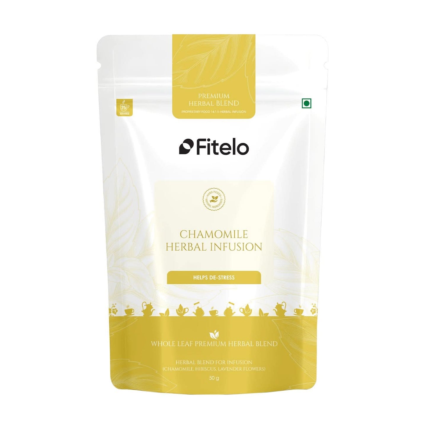 Fitelo Stress Relief & Skin Glow Combo | Calm Mind, Better Digestion & Natural Glow | 1 Month