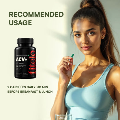 Apple Cider Vinegar | Taste Free & Enamel Safe | For Weight Management & Better Digestion