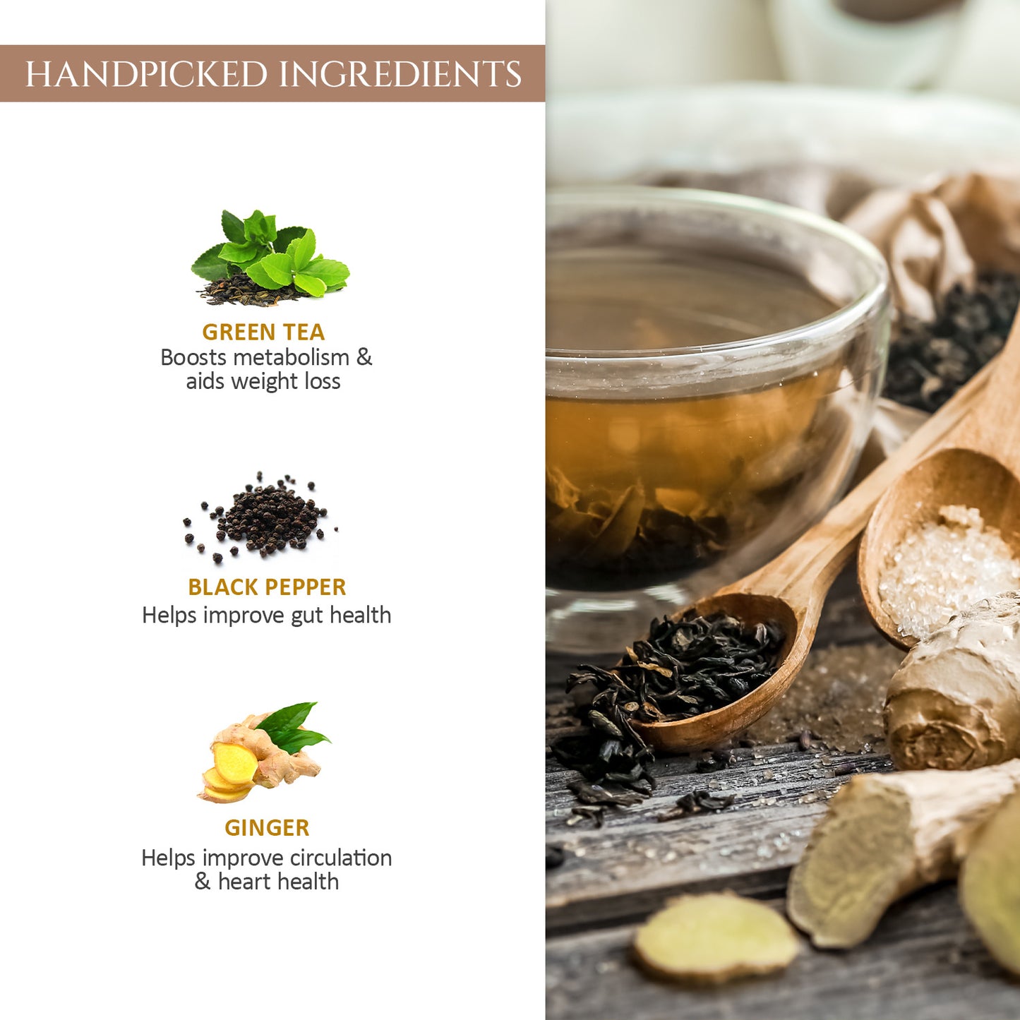 Detox Kahwa Tea | Pack of 2 | Aids in Detox & Reduce Bloating | Natural | 40 Teabags