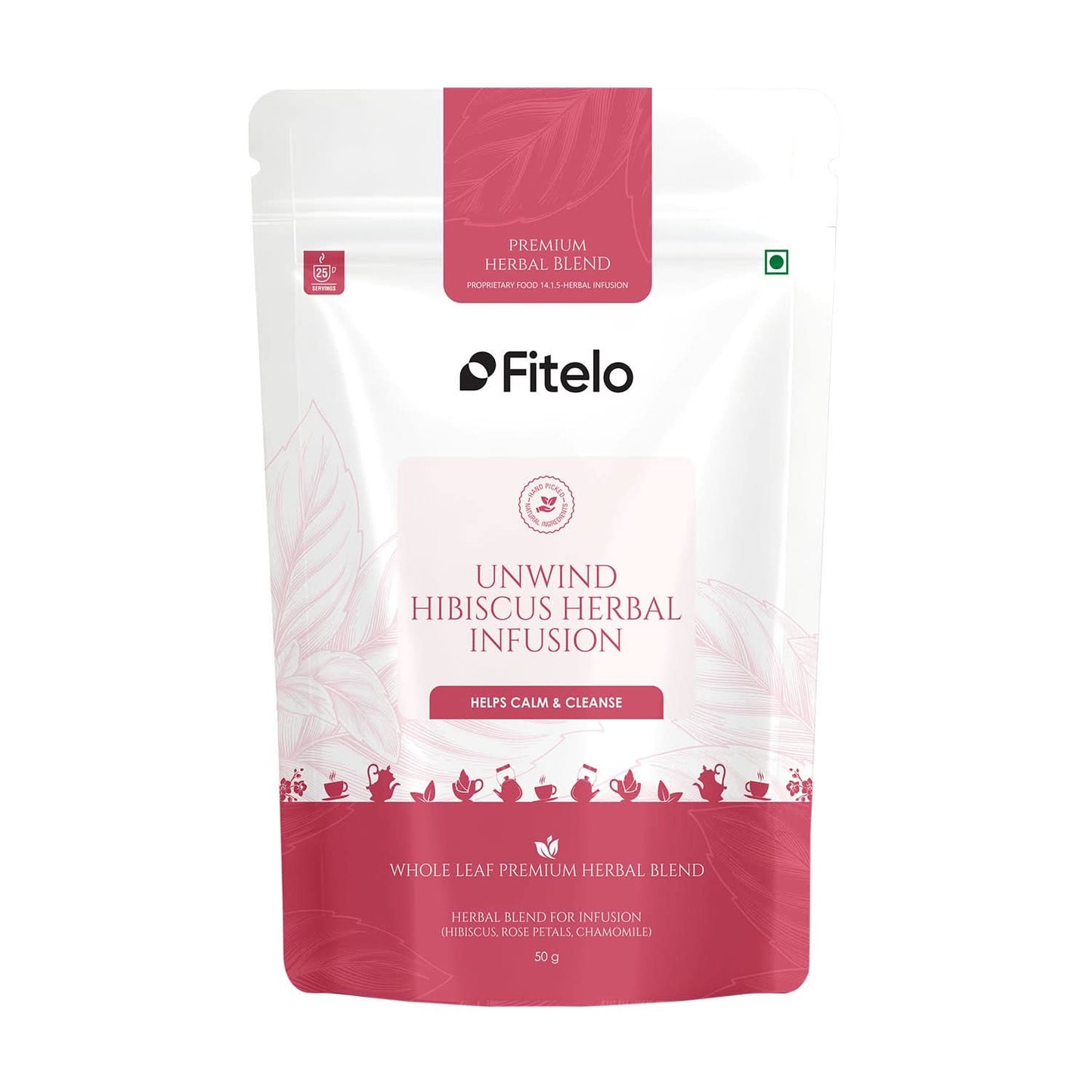 Fitelo Stress Relief & Skin Glow Combo | Calm Mind, Better Digestion & Natural Glow | 1 Month