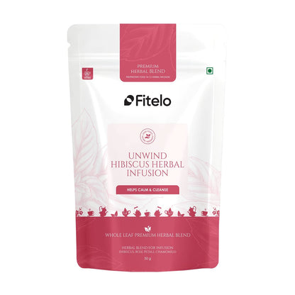 Fitelo Stress Relief & Skin Glow Combo | Calm Mind, Better Digestion & Natural Glow | 1 Month