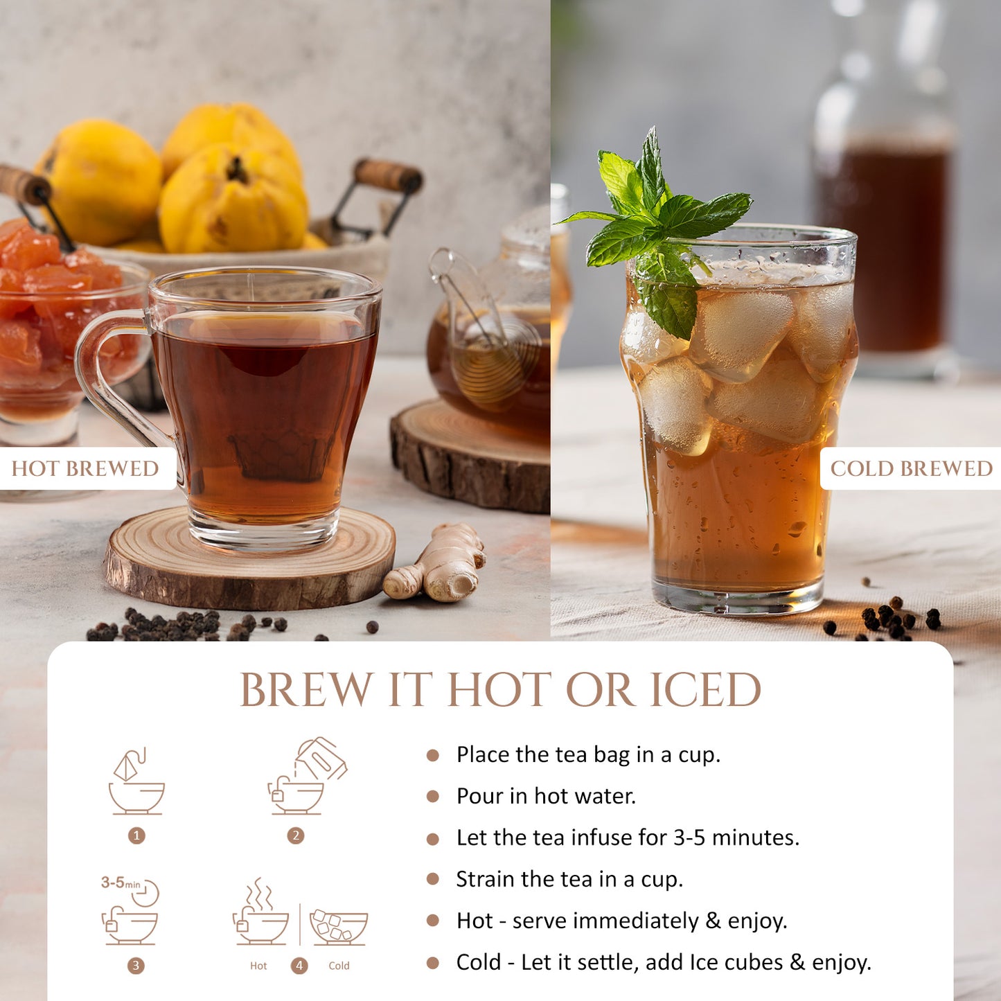 Detox Kahwa Tea | Pack of 2 | Aids in Detox & Reduce Bloating | Natural | 40 Teabags