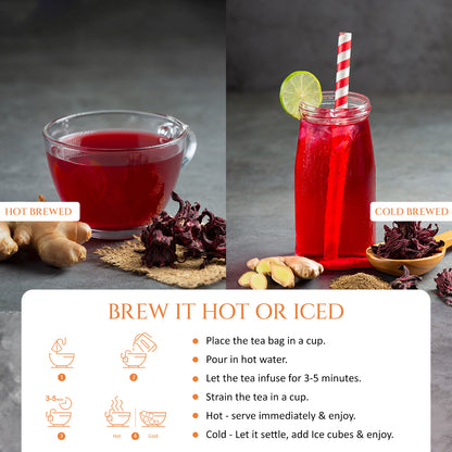 Digestive Tonic Tea | Pack of 2 | Improves digestion & Reduces Bloating | Lower Inflammation | 40 Teabags
