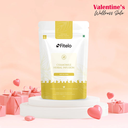 Chamomile+ Deep Sleep Tea | Natural | Helps in Relaxing Body & Mind | Helps in Relaxation | 50 cups