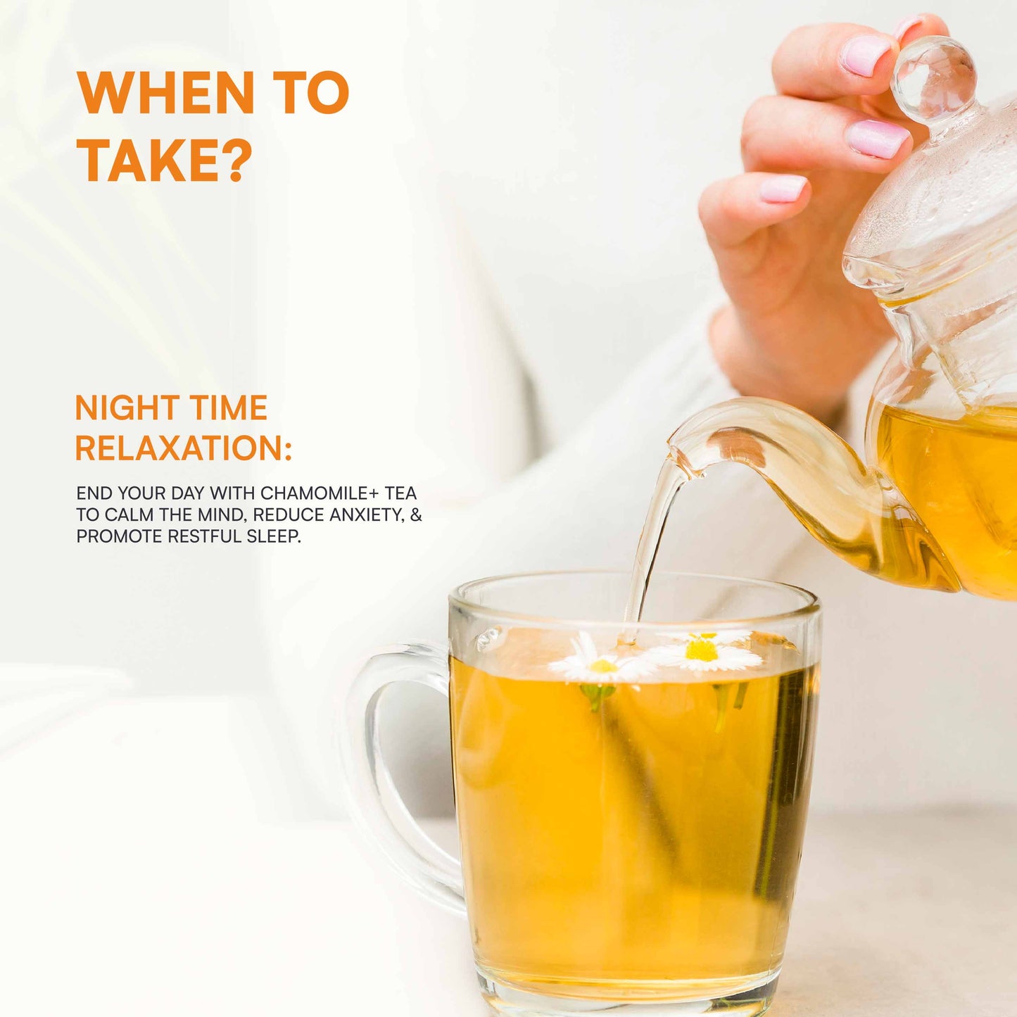 Chamomile+ Deep Sleep Tea | Natural | Helps in Relaxing Body & Mind | Helps in Relaxation | 50 cups