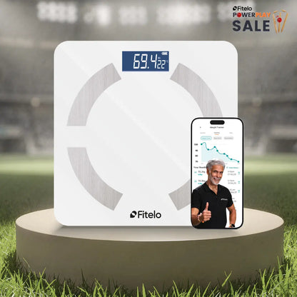 Fitelo Smart Scale | Track 18 Body Metrics | Track your weight loss journey