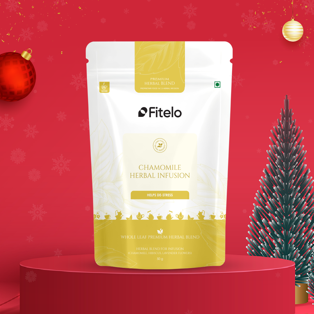 Chamomile+ Deep Sleep Tea | Natural | Helps in Relaxing Body & Mind | Helps in Relaxation | 50 cups