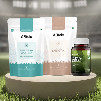 Fitelo Metabolism Combo | Detox, Fat Burn & Energy Boost | 1 Month