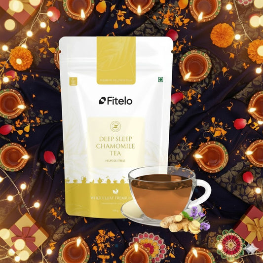 Chamomile+ Deep Sleep Tea | Natural | Helps in Relaxing Body & Mind | Helps in Relaxation | 50 cups