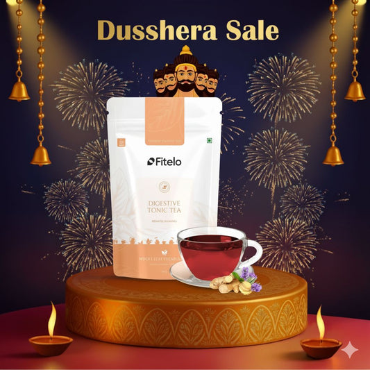 Digestive Tonic Tea | Pack of 2 | Improves digestion & Reduces Bloating | Lower Inflammation | 40 Teabags