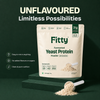 Unflavoured | Fitty Fermented Yeast Protein for Weight Loss | 31g Protein | (1 kg)